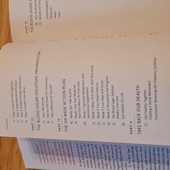 Book- The Blood Sugar Solution by Mark Hyman, MD Used, 423 pages dustcover, 2012 - Picture 6 of 9